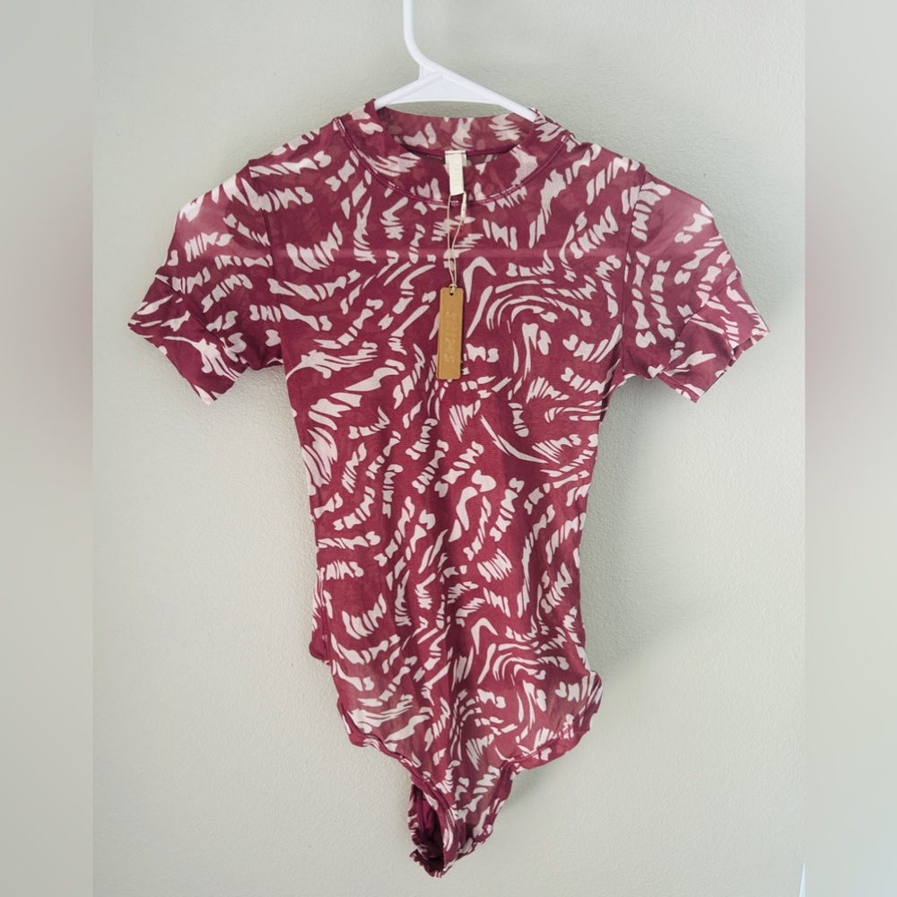 Skims Summer Mesh Bodysuit NWT
